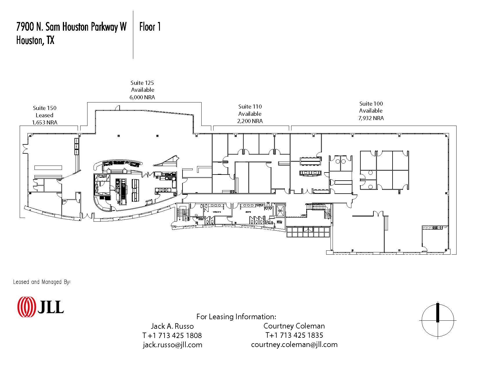 7900 N Sam Houston Pky W, Houston, TX for lease Floor Plan- Image 1 of 1