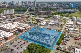 300 Stockton St, Richmond, VA - aerial  map view