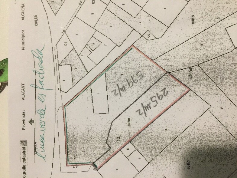 Valenciana, Algueña, Alicante for sale - Floor Plan - Image 2 of 2
