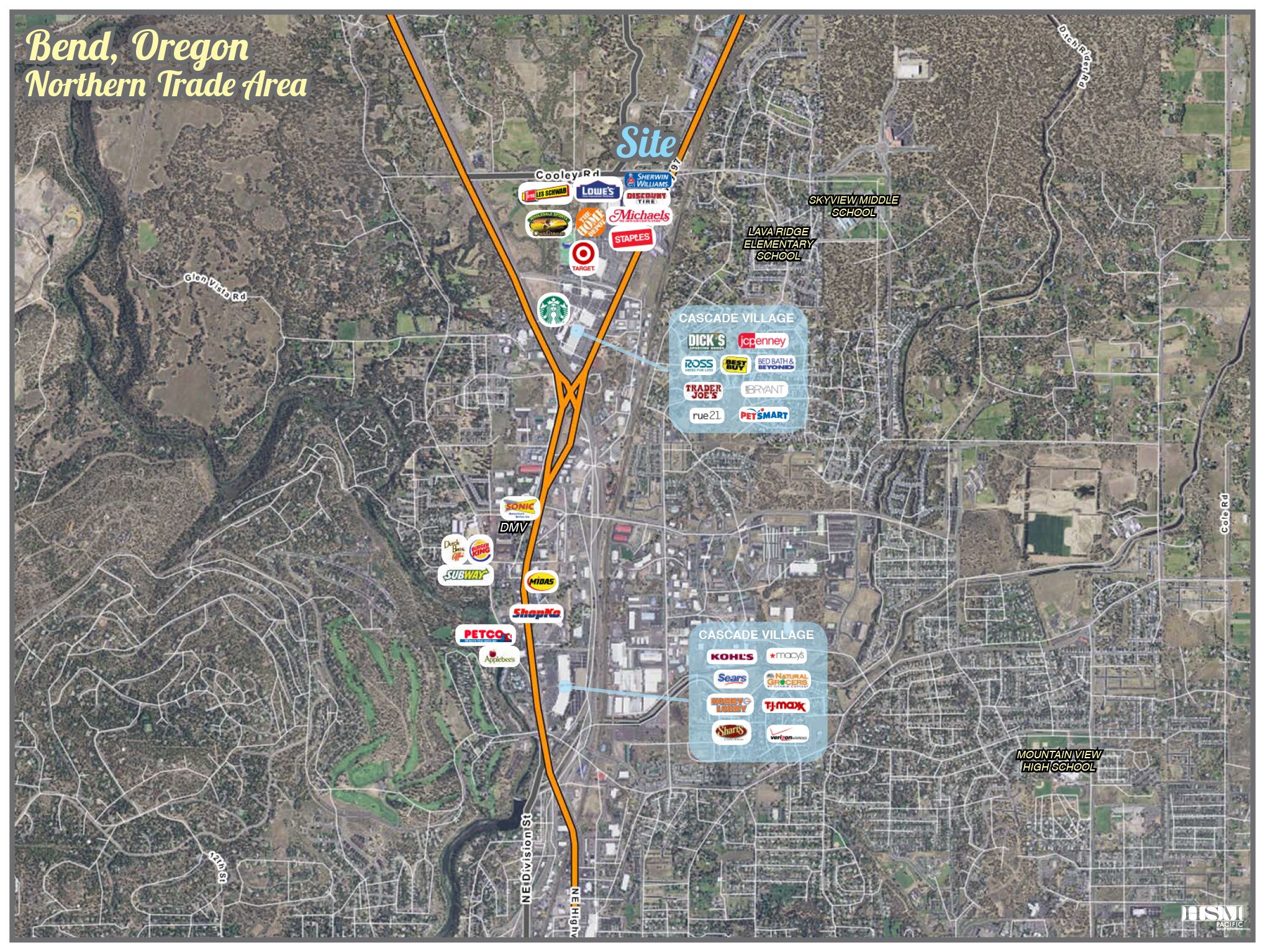 HIGHWAY 97, Bend, OR for sale Aerial- Image 1 of 1