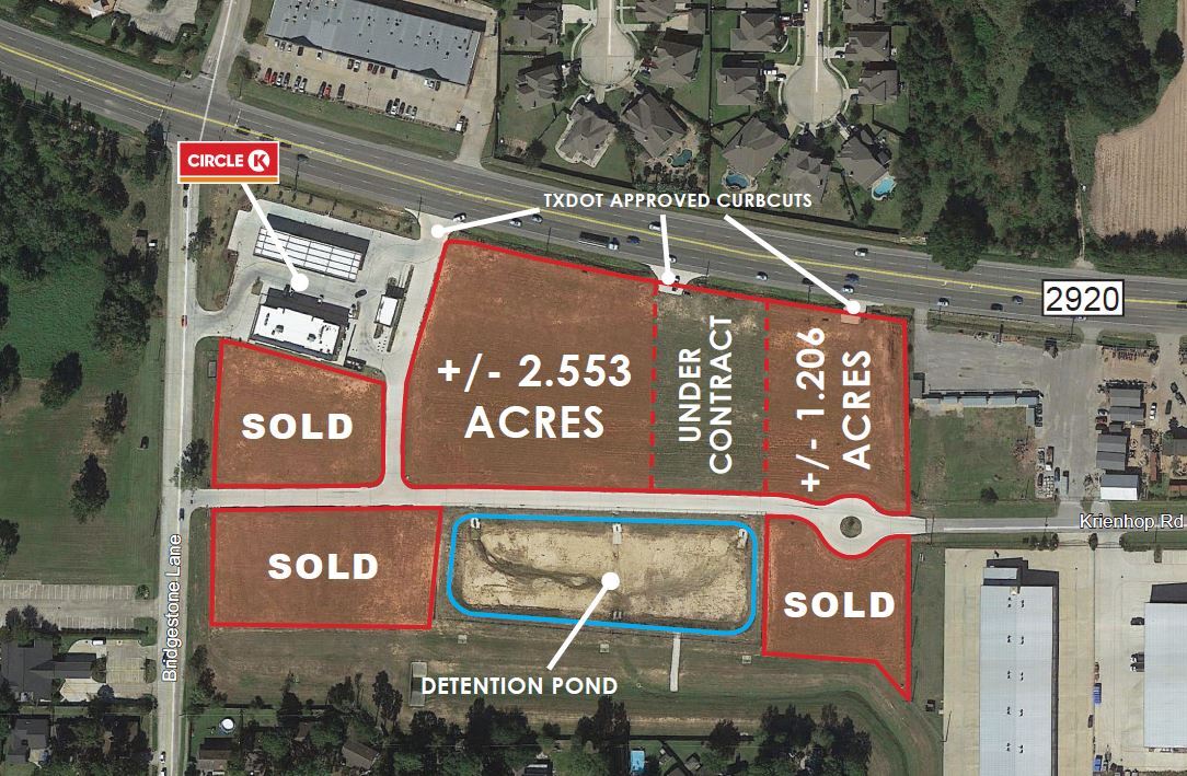 FM 2920, Spring, TX for sale Aerial- Image 1 of 2