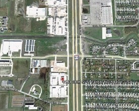 4141 38th St S, Fargo, ND - AERIAL  map view