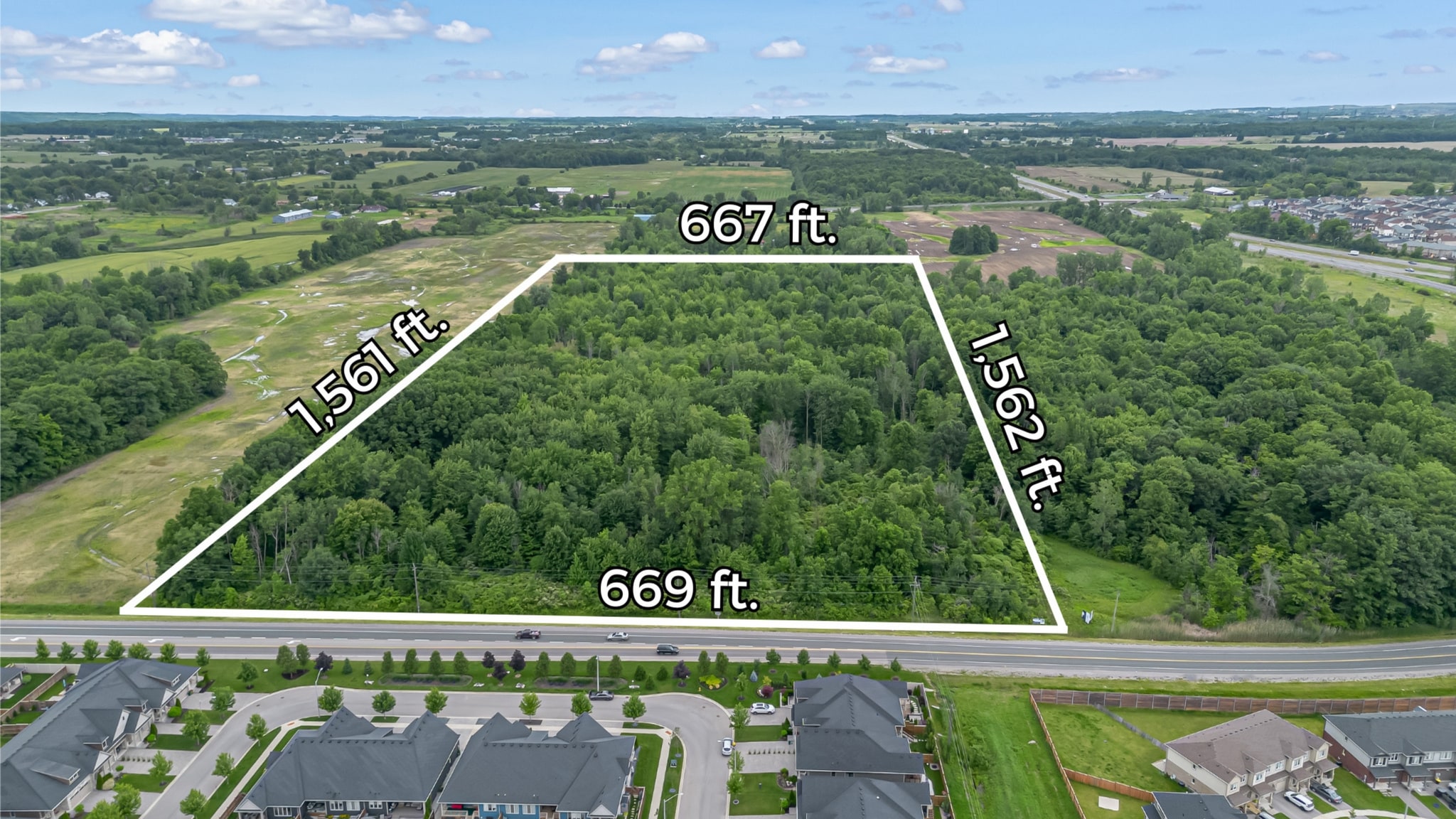 Hansler Road, Thorold, ON for sale Aerial- Image 1 of 1