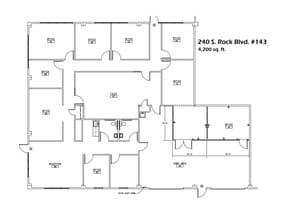 240 S Rock Blvd, Reno, NV for lease Site Plan- Image 1 of 1