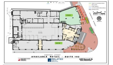 1400 Hancock St, Quincy, MA for lease Floor Plan- Image 2 of 2