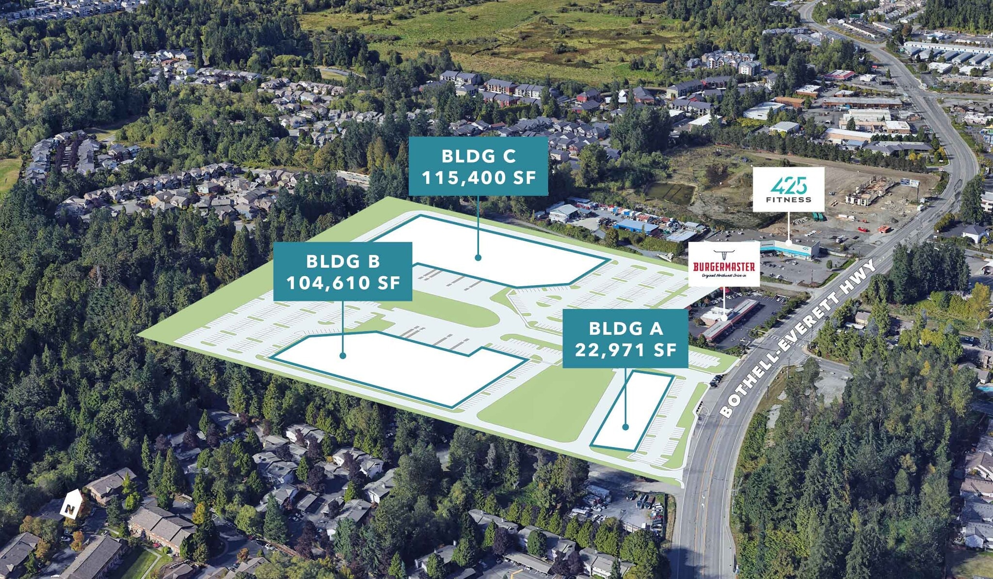 18712 Bothell Everett Hwy, Bothell, WA for lease Building Photo- Image 1 of 11