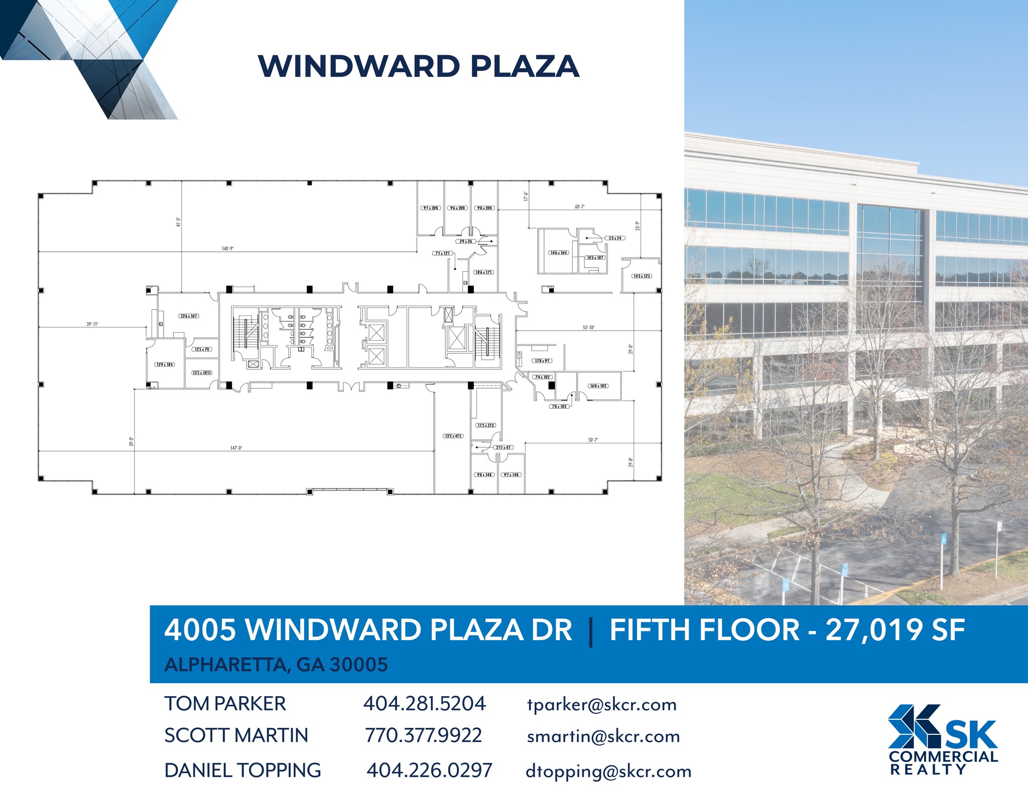 4005 Windward Plaza Dr, Alpharetta, GA for lease Site Plan- Image 1 of 1