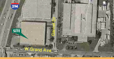 11700-11720 W Grand Ave, Northlake, IL - aerial  map view