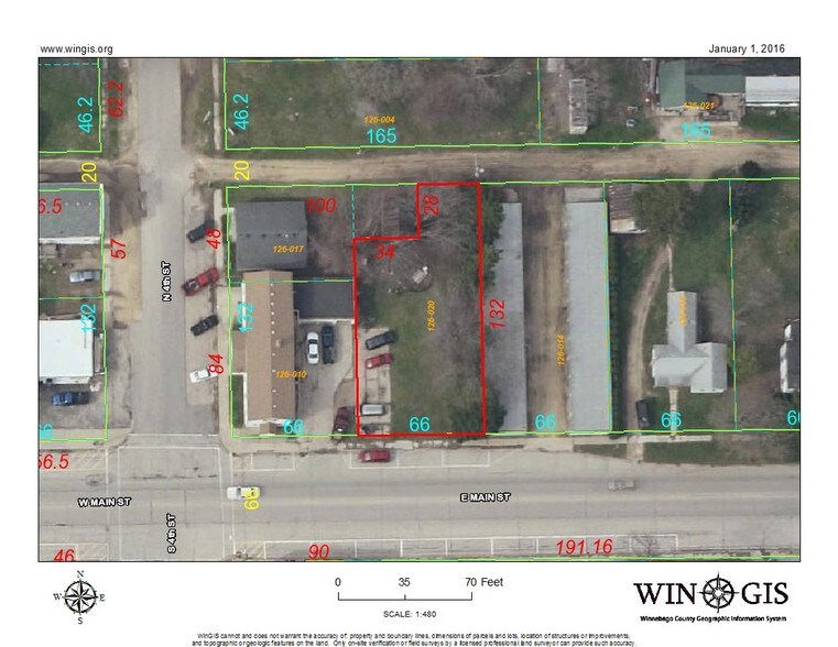 3rd St 4th street, Capron, IL 61012