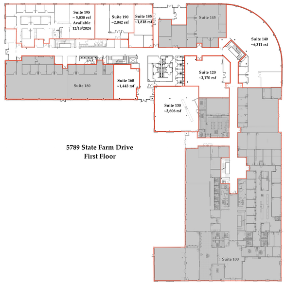 5789 State Farm Dr, Rohnert Park, CA for lease - Floor Plan - Image 2 of 9