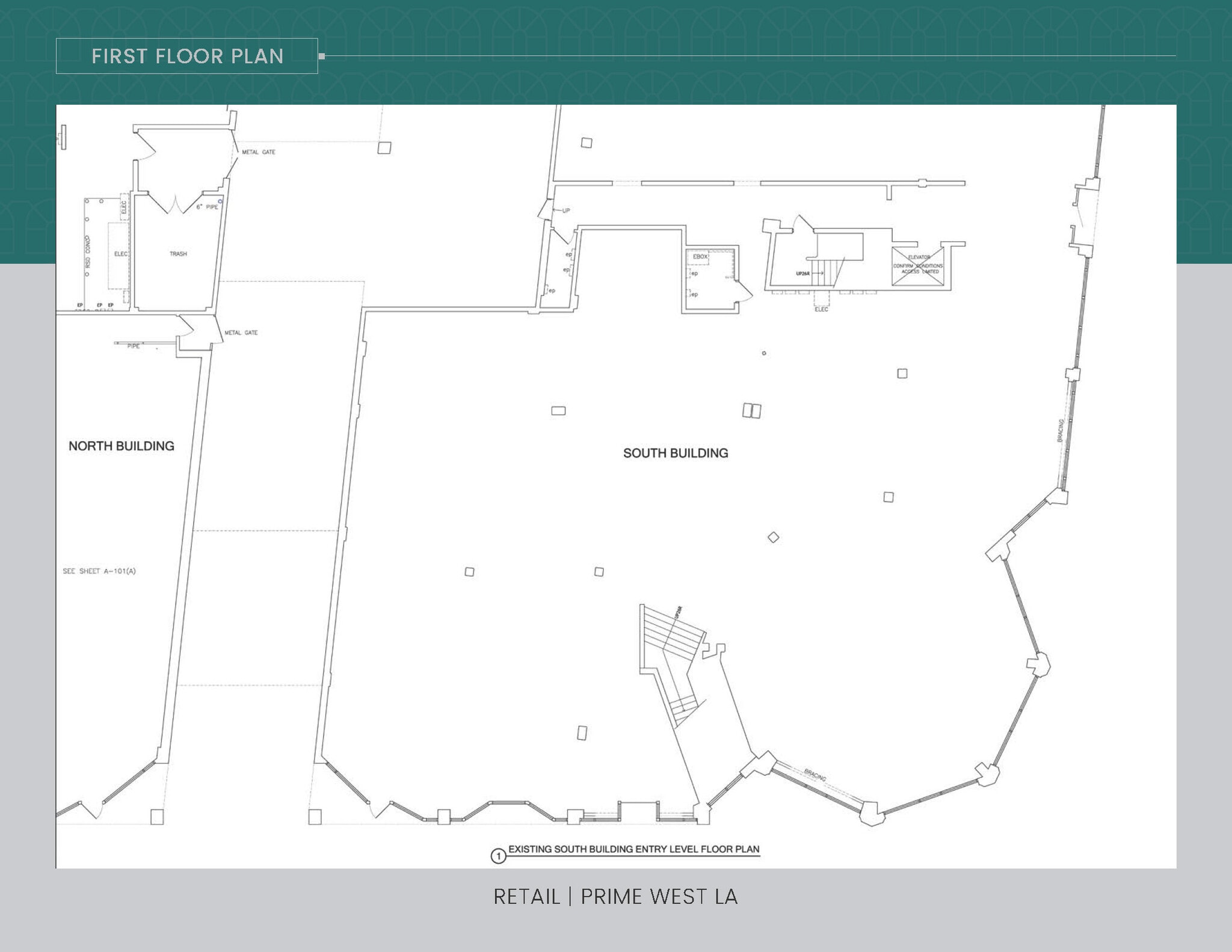 2384-2390 Westwood Blvd, Los Angeles, CA for lease Floor Plan- Image 1 of 4