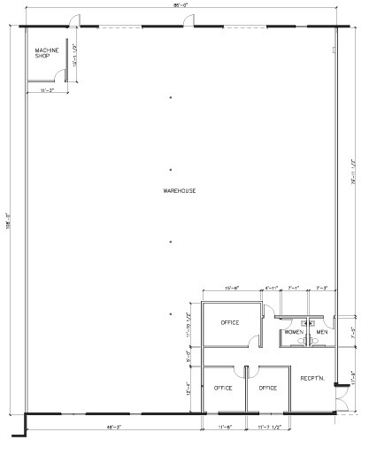 105 W 35th St, National City, CA for lease Floor Plan- Image 1 of 1