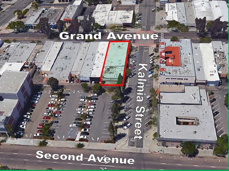 157 E Grand Ave, Escondido, CA for lease - Aerial - Image 3 of 3