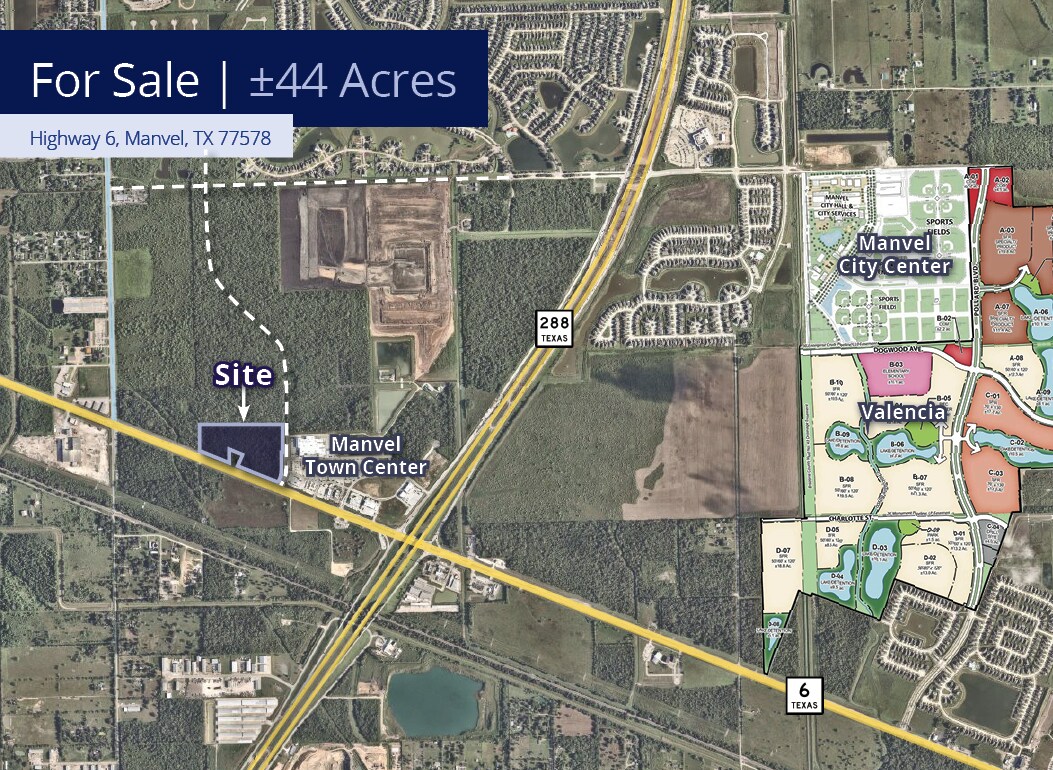 Hwy 6 & Hwy 288, Manvel, TX for sale Building Photo- Image 1 of 12