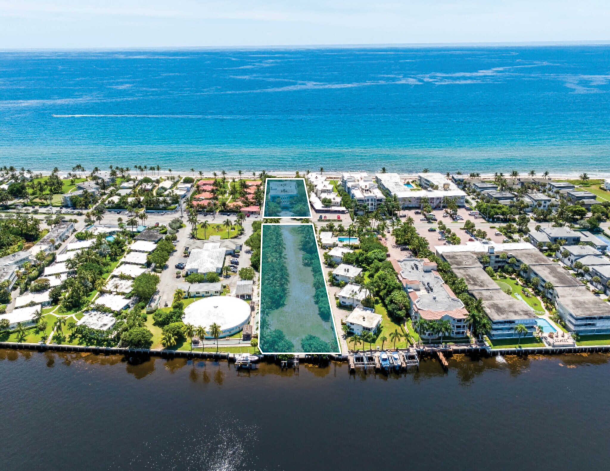 1205-1206 Hillsboro Mile, Hillsboro Beach, FL for sale Aerial- Image 1 of 1