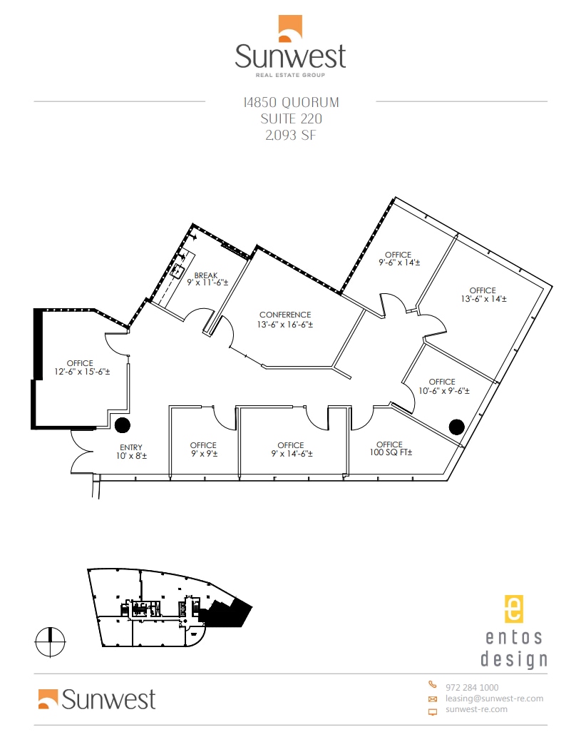 14850 Quorum Dr, Dallas, TX for lease Floor Plan- Image 1 of 1