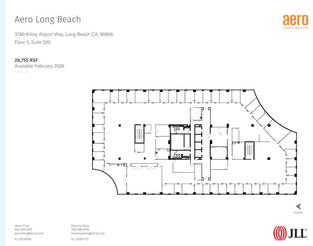 3900 Kilroy Airport Way, Long Beach, CA for lease Floor Plan- Image 1 of 1
