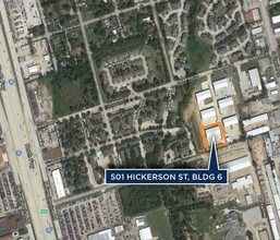 501 Hickerson St, Conroe, TX - AERIAL map view