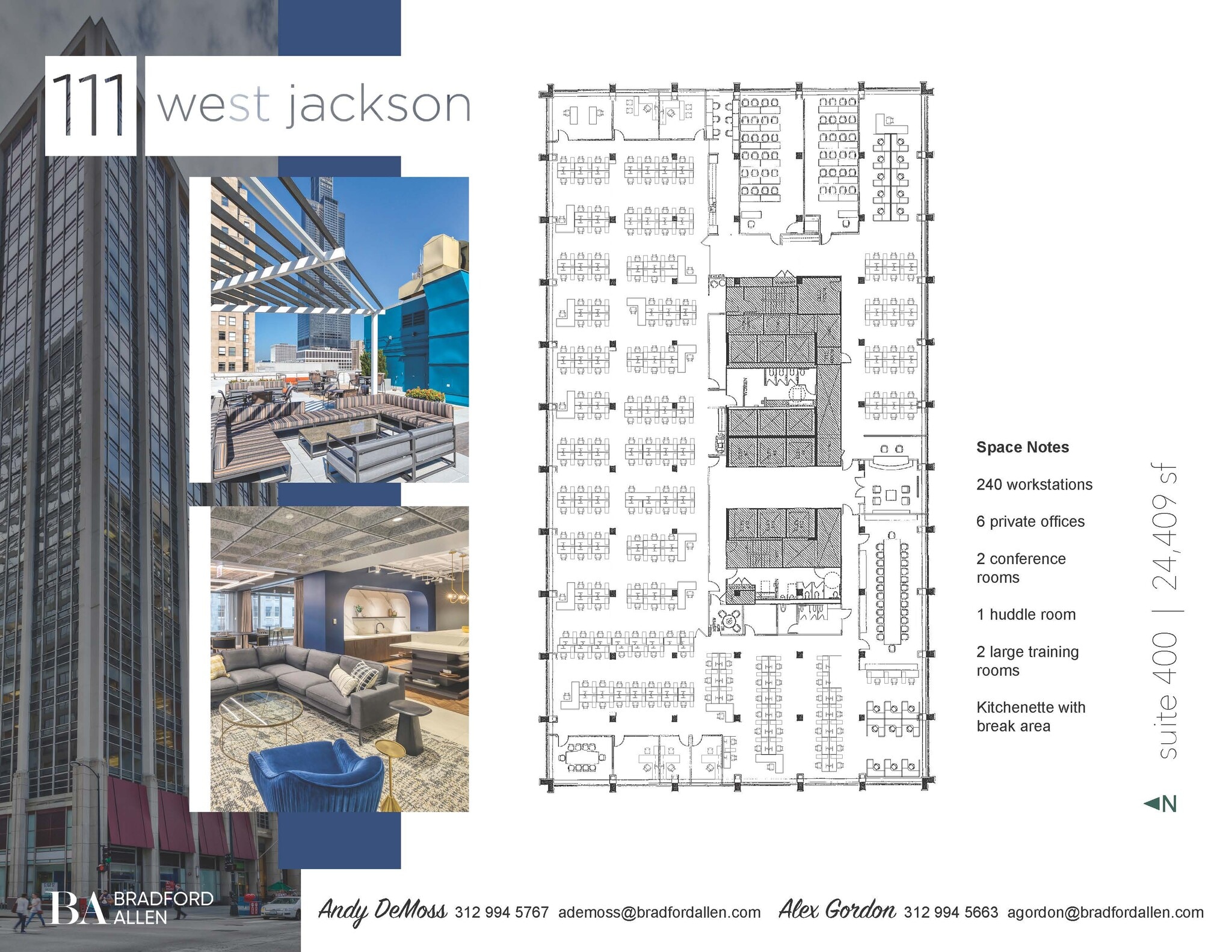 111 W Jackson Blvd, Chicago, IL for lease Floor Plan- Image 1 of 4
