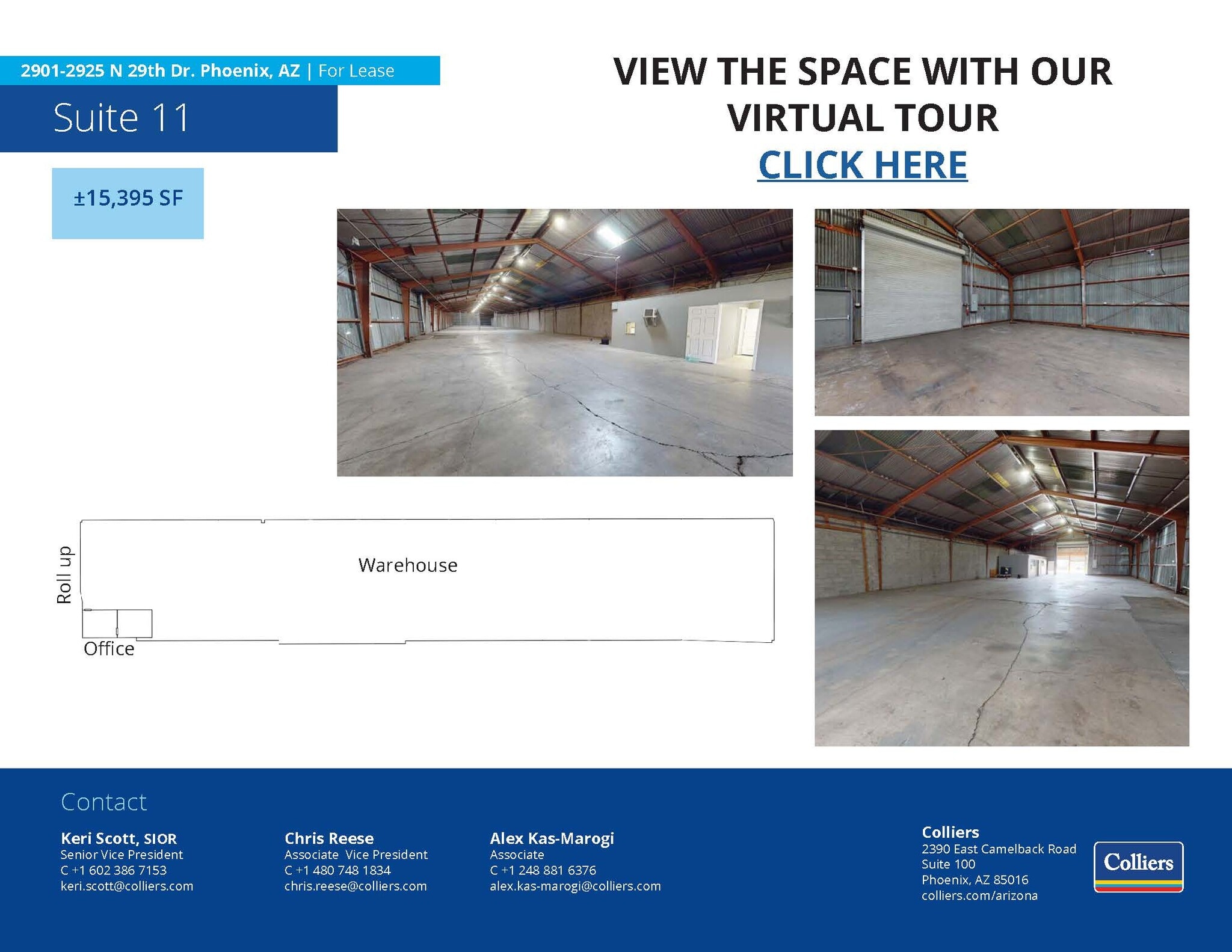 2901-2925 N 29th Dr, Phoenix, AZ for lease Floor Plan- Image 1 of 2