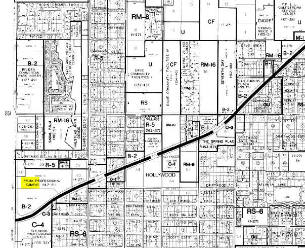 N University Dr, Davie, FL for sale Plat Map- Image 1 of 1