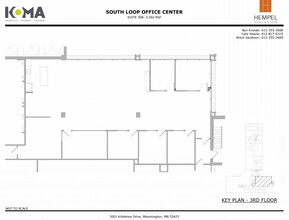 2001 Killebrew Dr, Bloomington, MN for lease Floor Plan- Image 1 of 1