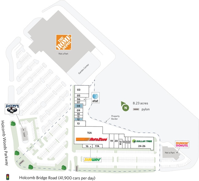 1580 Holcomb Bridge Rd, Roswell, GA for lease - Building Photo - Image 1 of 12