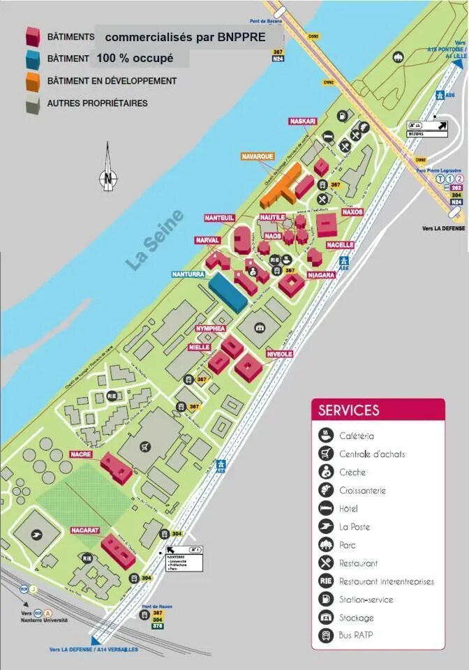 Flex in Nanterre for lease Floor Plan- Image 1 of 2