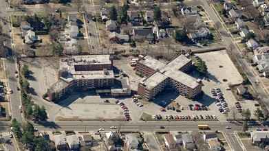 820 Front St, Hempstead, NY - aerial  map view