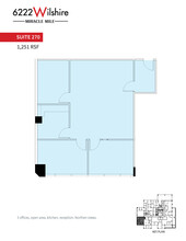 6222 Wilshire Blvd, Los Angeles, CA for lease Floor Plan- Image 1 of 1