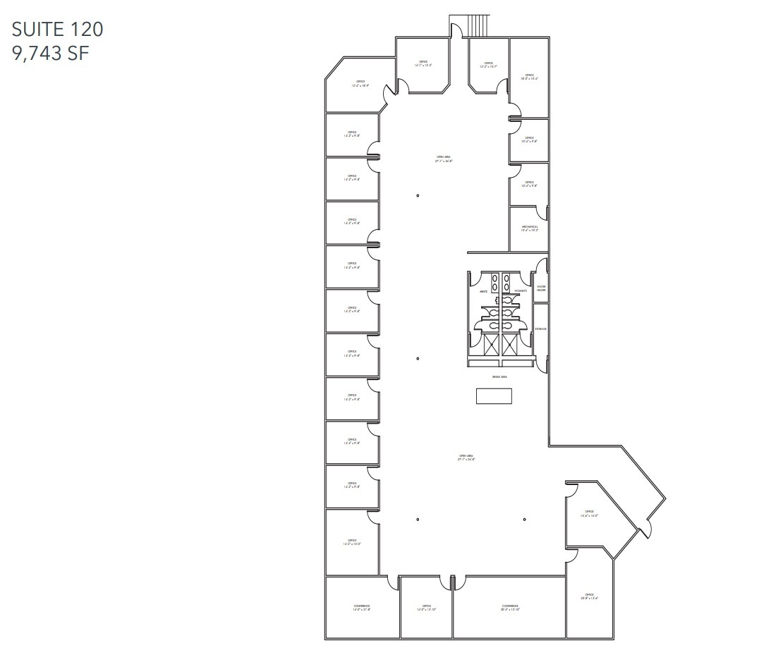 850 E Arapaho Rd, Richardson, TX for lease Floor Plan- Image 1 of 1