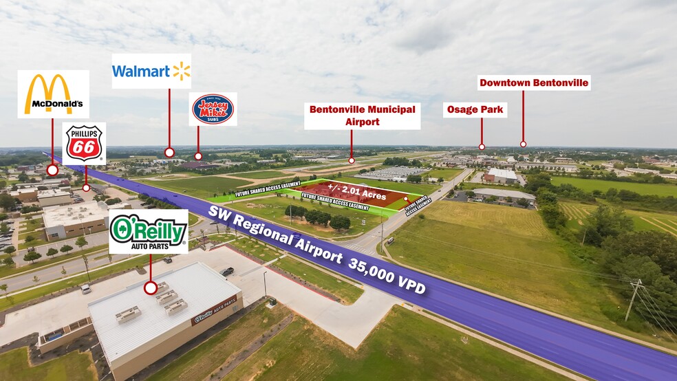 404 SW Regional Airport Blvd, Bentonville, AR for lease - Building Photo - Image 2 of 20
