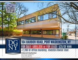 104 Harbor Rd, Port Washington NY - Office Space