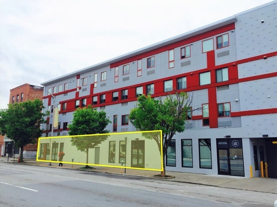 501 W Franklin St, Baltimore, MD for sale Building Photo- Image 1 of 1