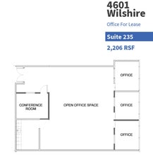 4601 Wilshire Blvd, Los Angeles, CA for lease Floor Plan- Image 2 of 2