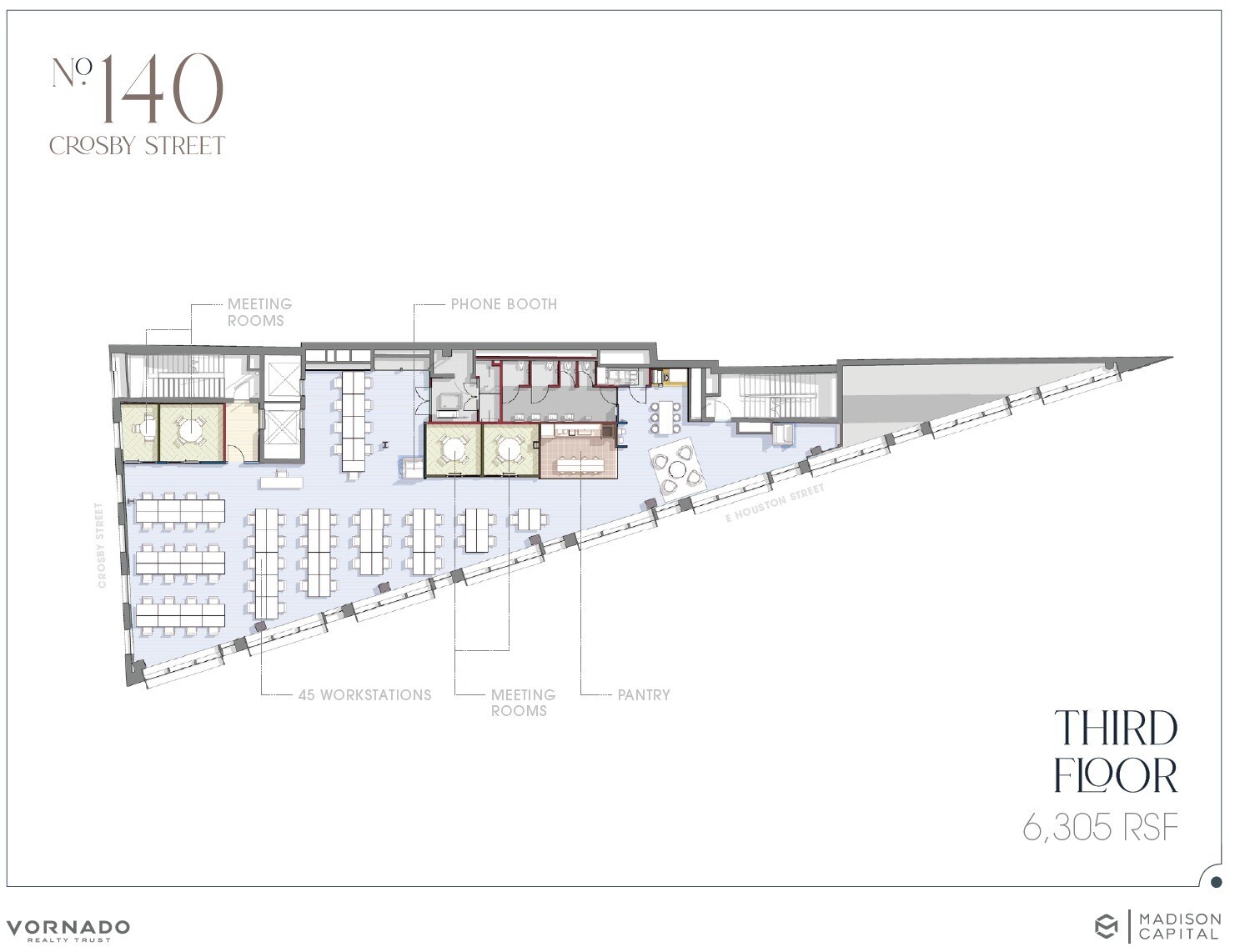 140 Crosby St, New York, NY for lease Floor Plan- Image 1 of 5