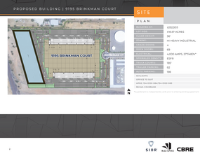 9195 Brinkman Ct, Elk Grove, CA for lease Site Plan- Image 1 of 1