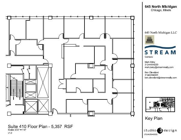 645 N Michigan Ave, Chicago, IL for lease Floor Plan- Image 1 of 1