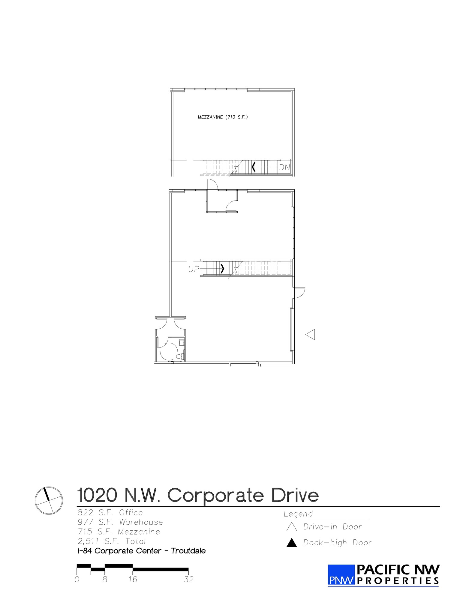 1020-1080 NW Corporate Dr, Troutdale, OR for lease Site Plan- Image 1 of 1