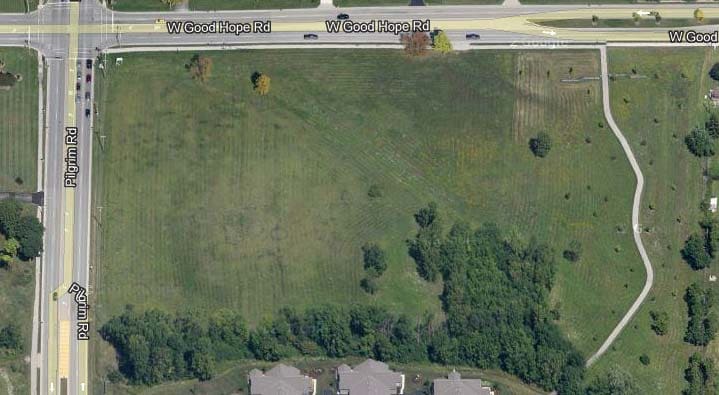 Pilgrim Rd, Menomonee Falls, WI for sale - Aerial - Image 2 of 4