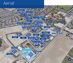 4616 Benchmark Court, Bakersfield, CA - AERIAL  map view