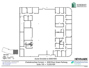 4450 River Green Pky, Duluth, GA for lease Floor Plan- Image 1 of 3