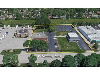More details for 404-408 E Devon Ave, Elk Grove Village, IL - Land for Sale