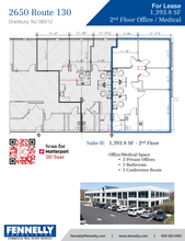 2650 Rt 130, Cranbury, NJ for lease Floor Plan- Image 1 of 1