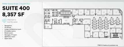 10680 Treena St, San Diego, CA for lease Floor Plan- Image 1 of 4