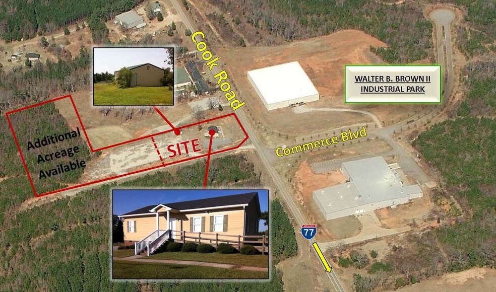 1498 Cook Rd, Ridgeway, SC for sale - Aerial - Image 1 of 1