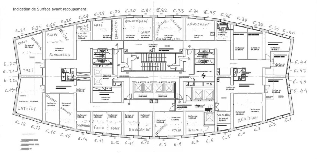 1 Place Du Sud, Puteaux, HDS 92800 - - - Floor Plan - Image 1 of 5