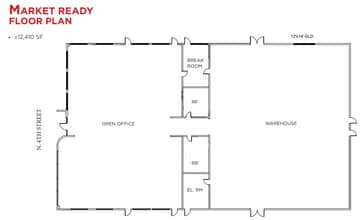 1452 N 4th St, San Jose, CA for lease Floor Plan- Image 1 of 1