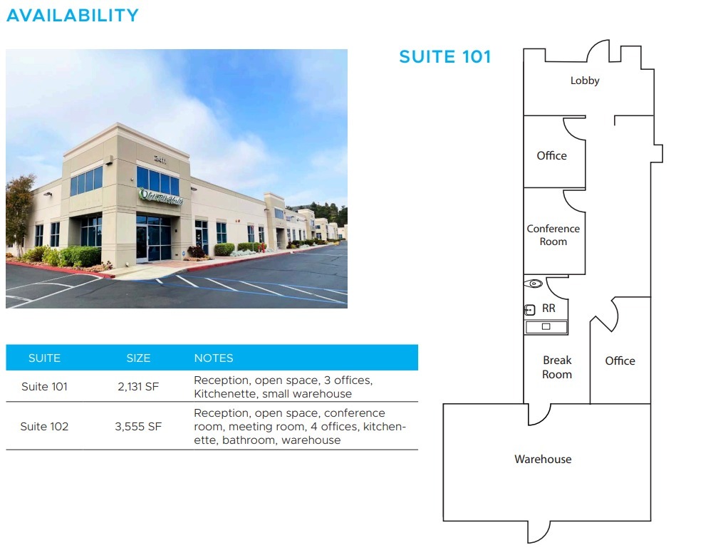 2411 Fenton St, Chula Vista, CA for lease Floor Plan- Image 1 of 2