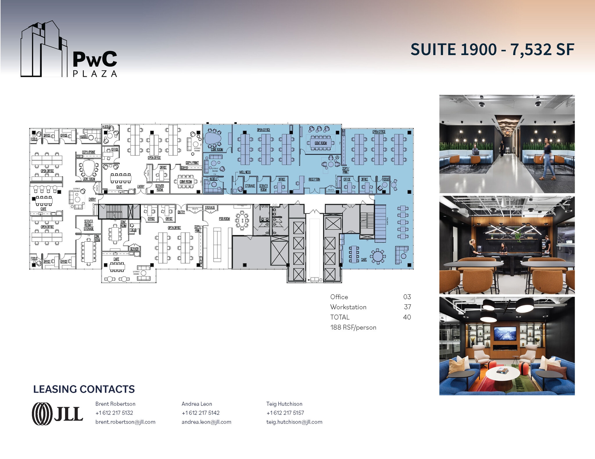 45 S 7th St, Minneapolis, MN for lease Floor Plan- Image 1 of 1